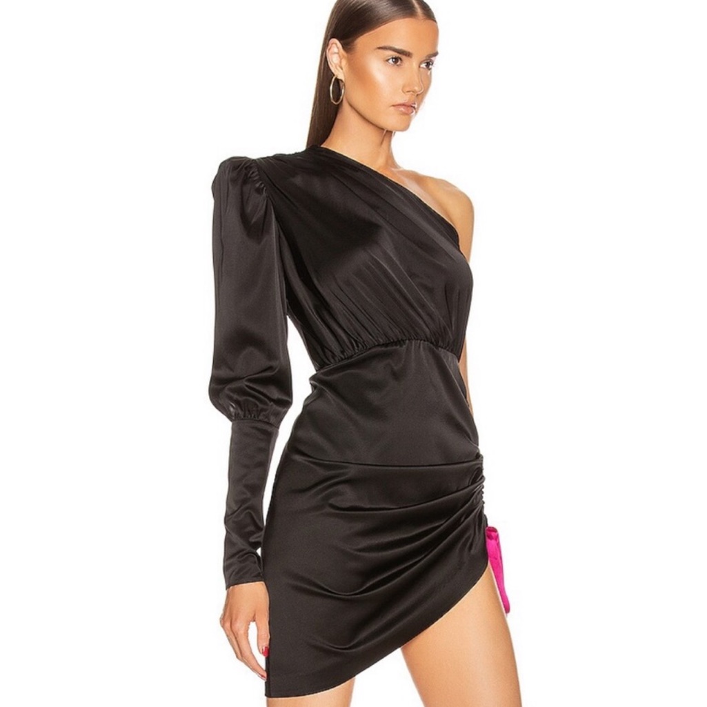 Retrofete Neva Dress Black & Pink Xs